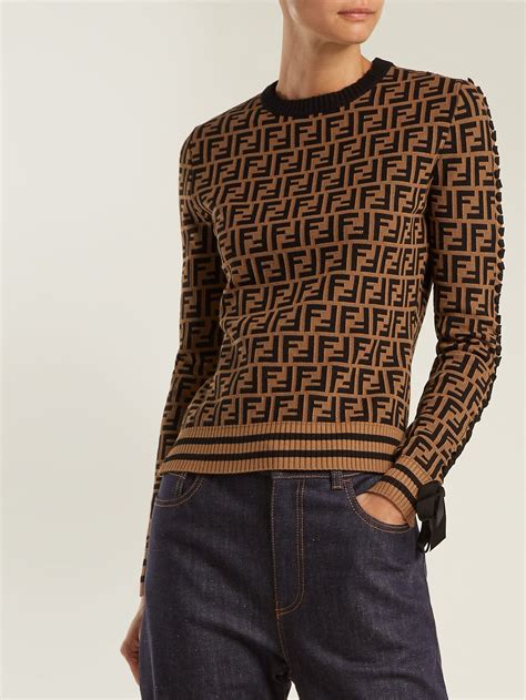 fendi inspired sweater|fendi sweater women.